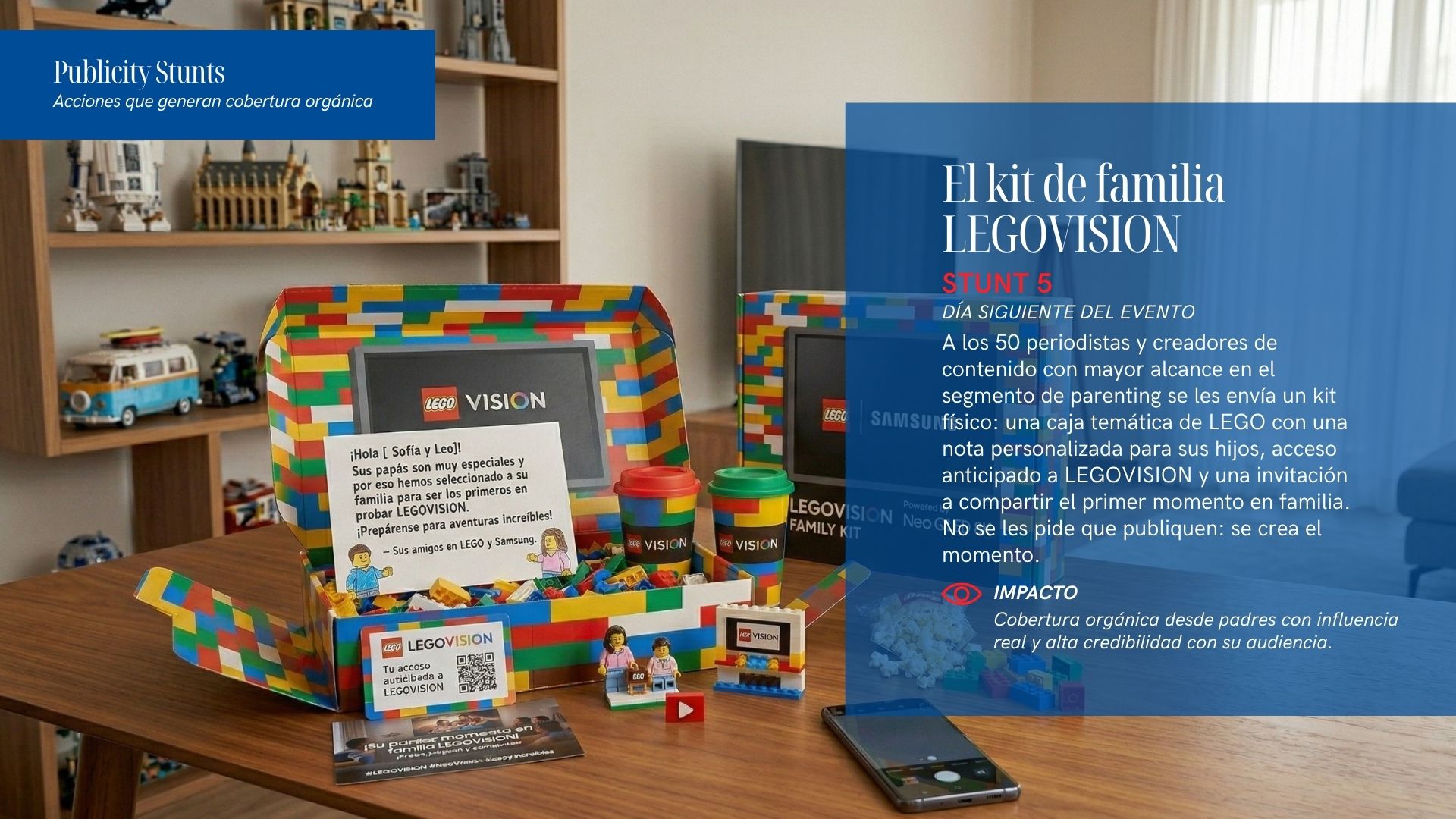 Publicity Stunts · Kit de familia LEGOVISION