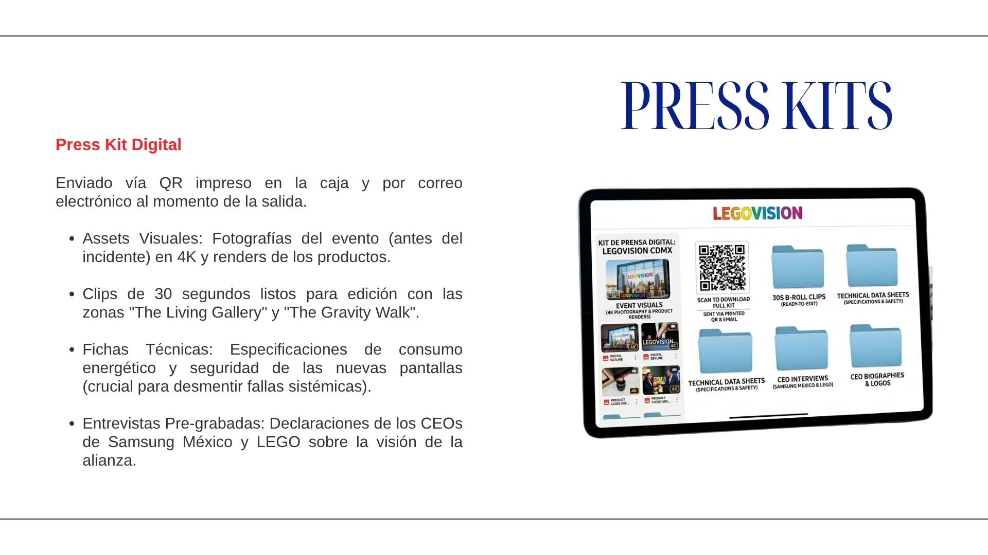 Press Kit Digital · LEGOVISION CDMX
