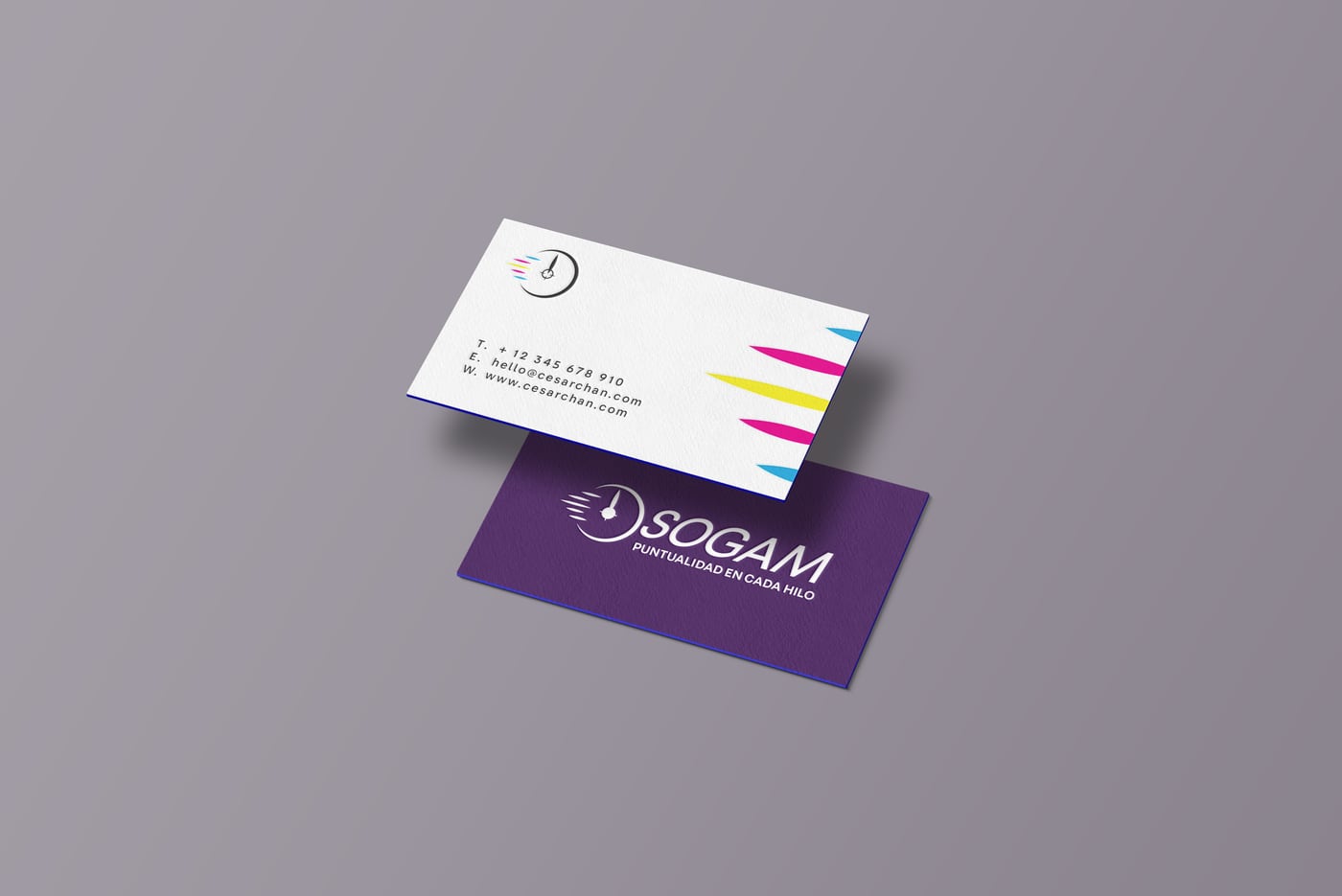 Tarjetas · montaje físico