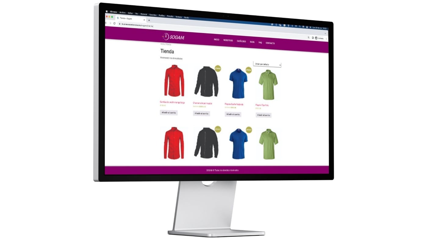 Sitio web · detalle