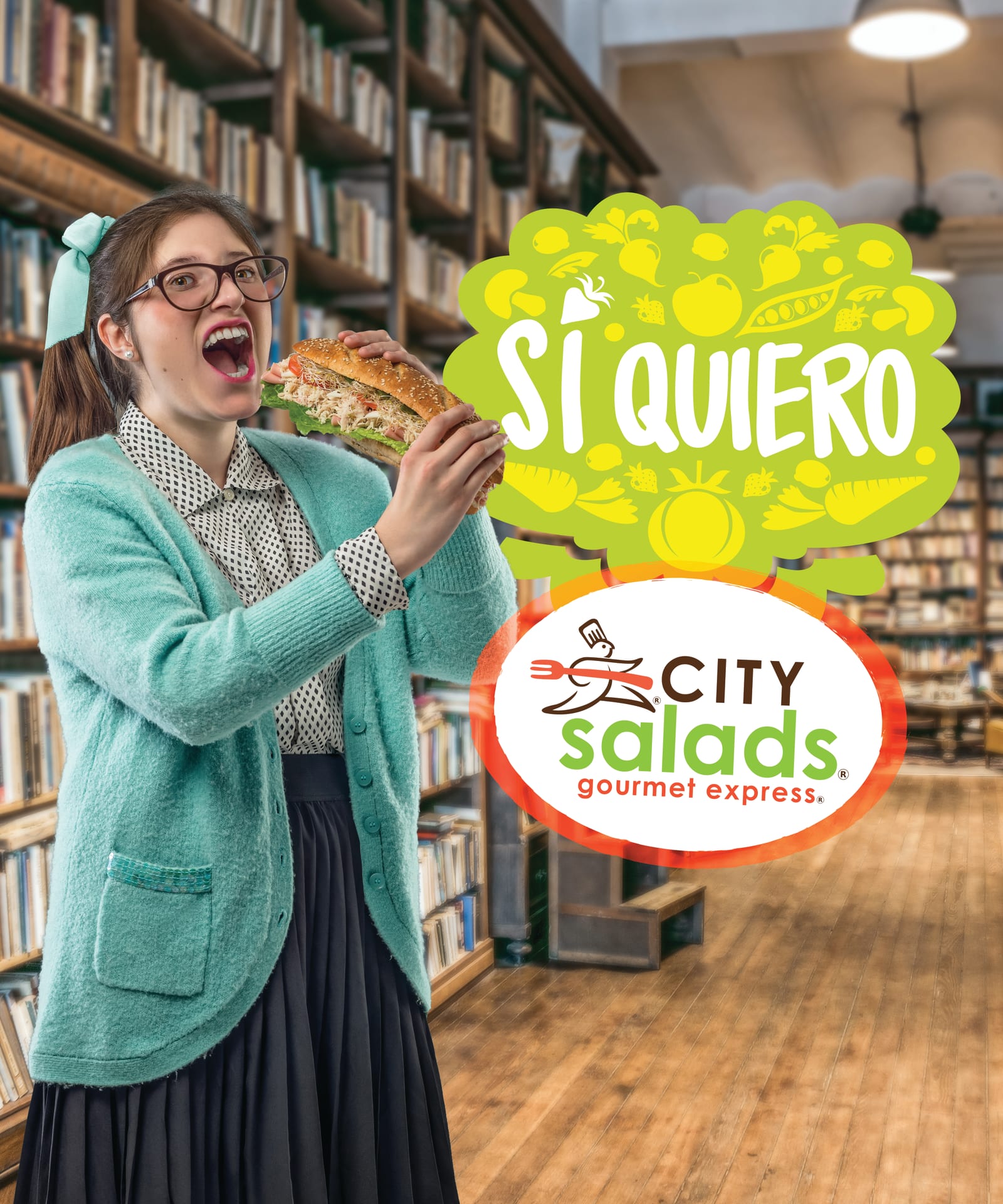 Paleta cromática · arquetipo Nerd · City Salads