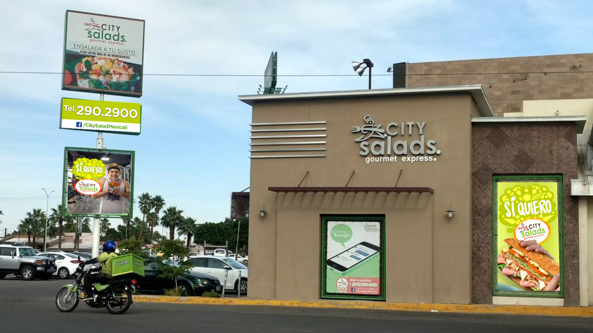 Montaje en punto de venta · 02 · City Salads